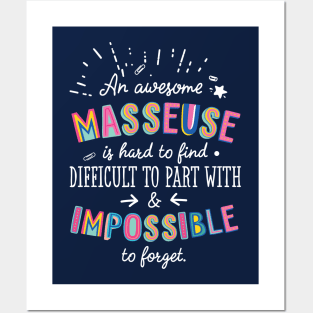 An awesome Masseuse Gift Idea - Impossible to Forget Quote Posters and Art